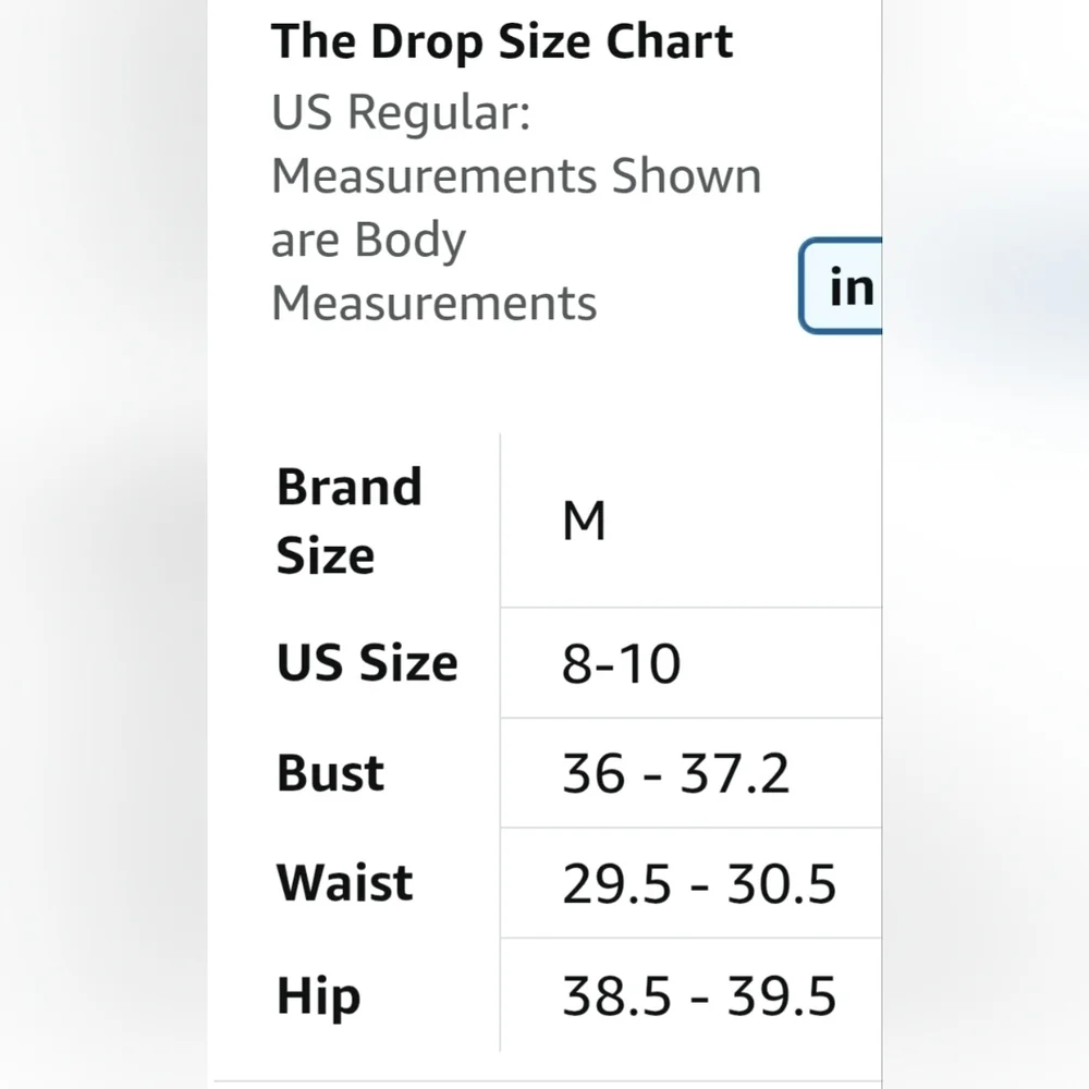 The Drop Women's Ashley Asymetrical Slip Dress #977, 994 - Picture 5 of 11